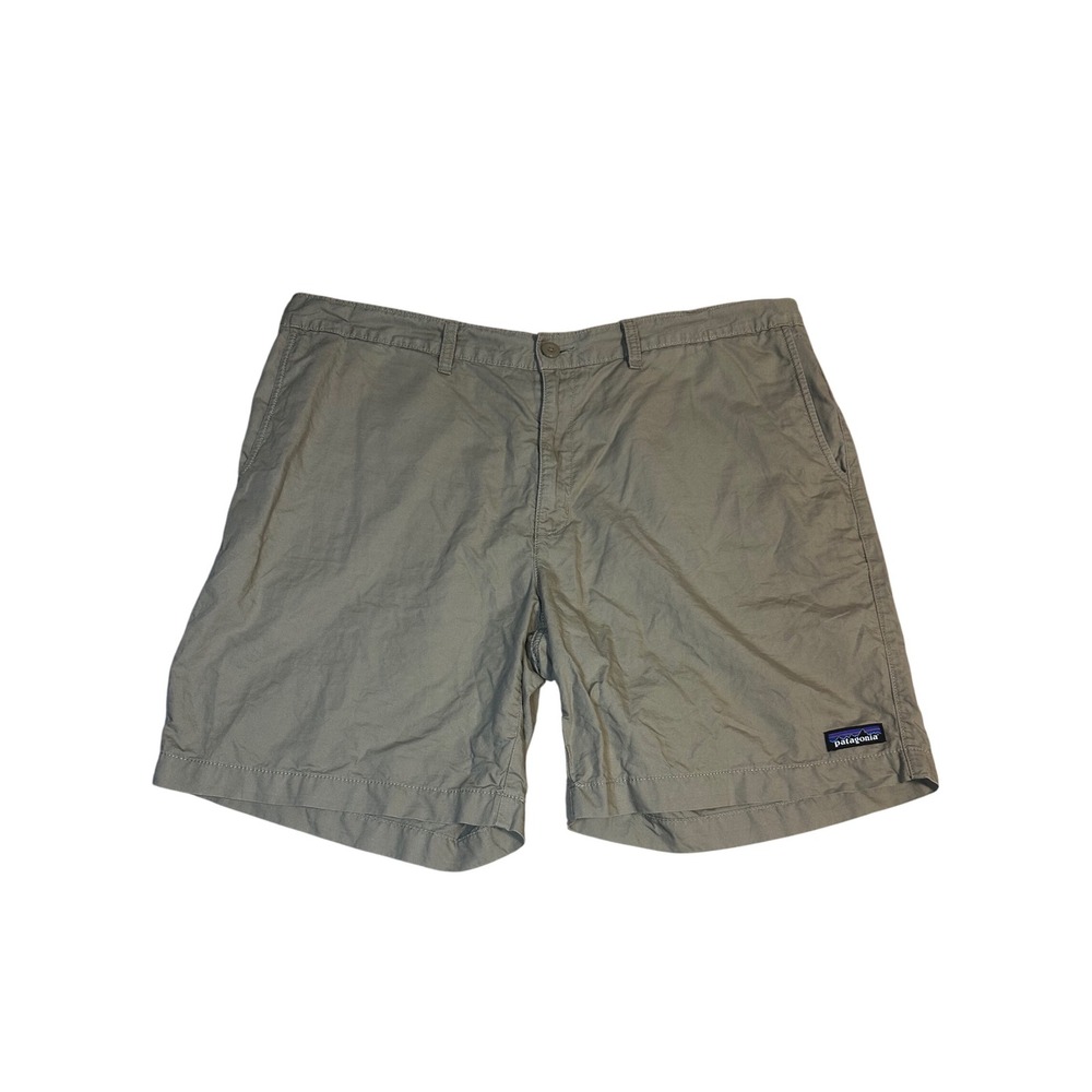 Patagonia Organic Cotton Casual Shorts Men's Size 38 Khaki Outdoor